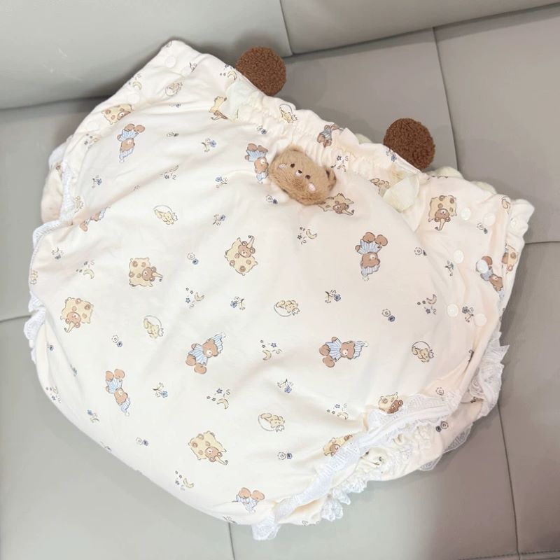 大人用コットン製、漫画柄の布製おむつ。長めの丈で厚みがあり、 - Boxer Brief Pack Cotton のレビューと価格