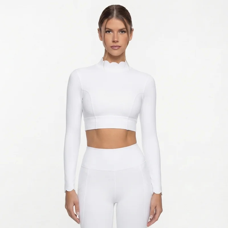 FUBEIKE シェルレース長袖バックレスヨガウェア タイト - Compression Long Pant のレビューと価格