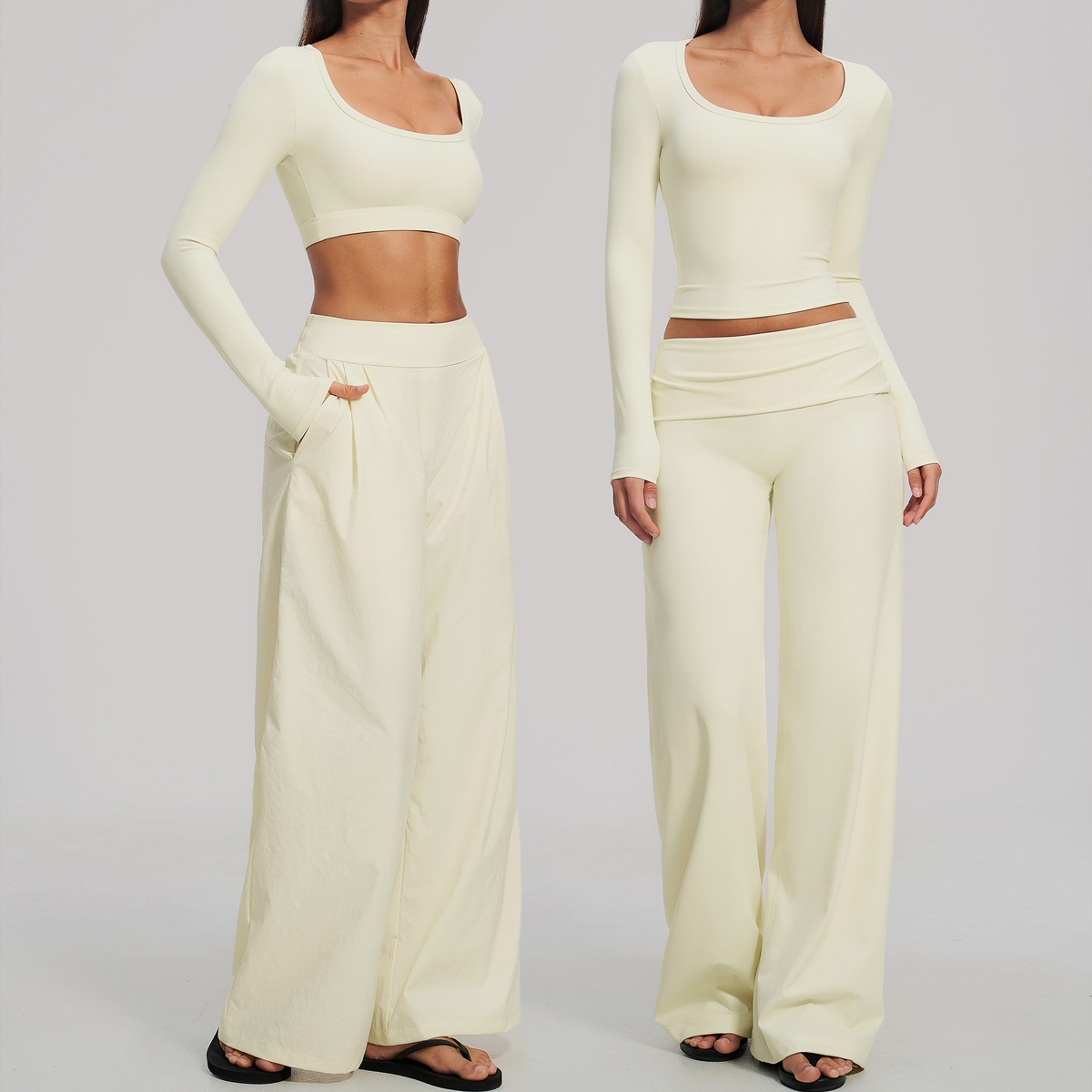 スポーツセット 2点セット レディース 長袖 バックレス フ - Compression Long Pant のレビューと価格